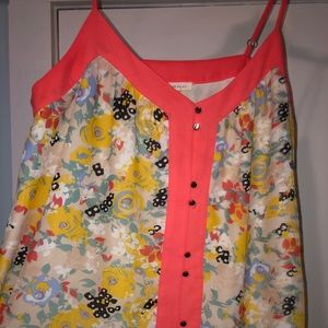 Cute Floral Tank Top